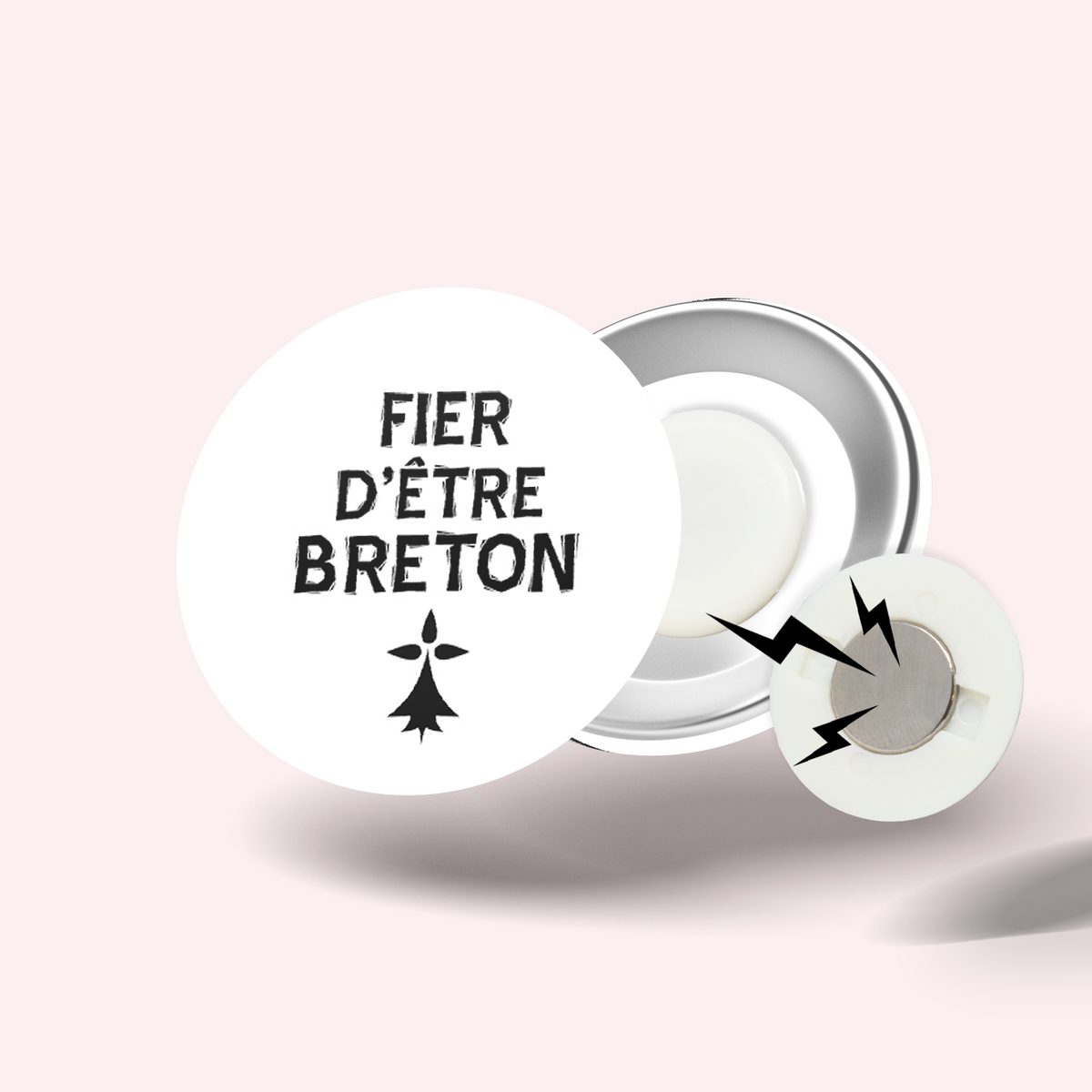 Badge Bretagne 009 Fier d’être breton