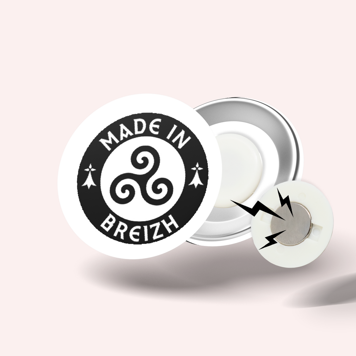 Badge Bretagne 010 Made in Breizh