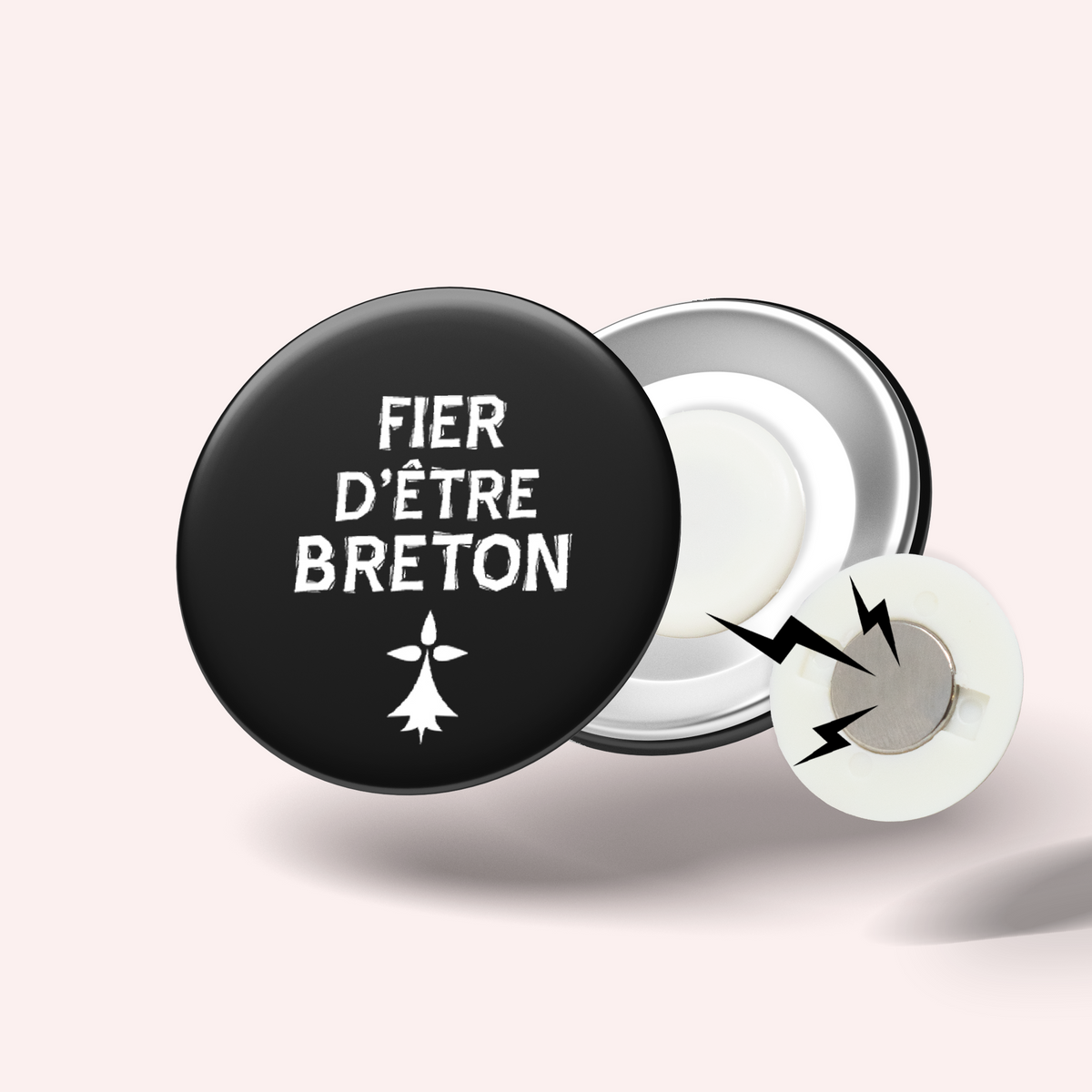 Badge Bretagne 012 Fier d’être breton