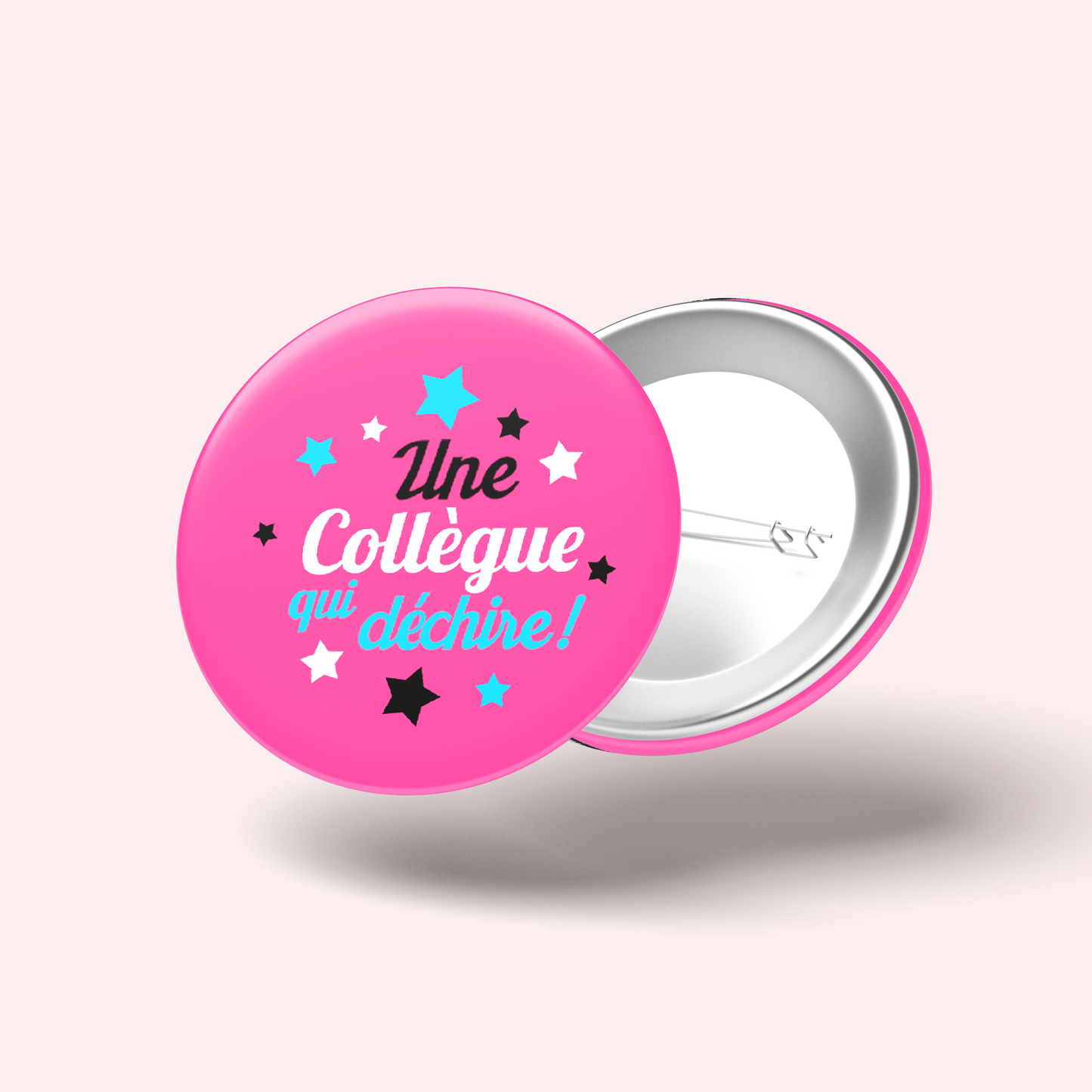 Badge Collègue qui déchire 001