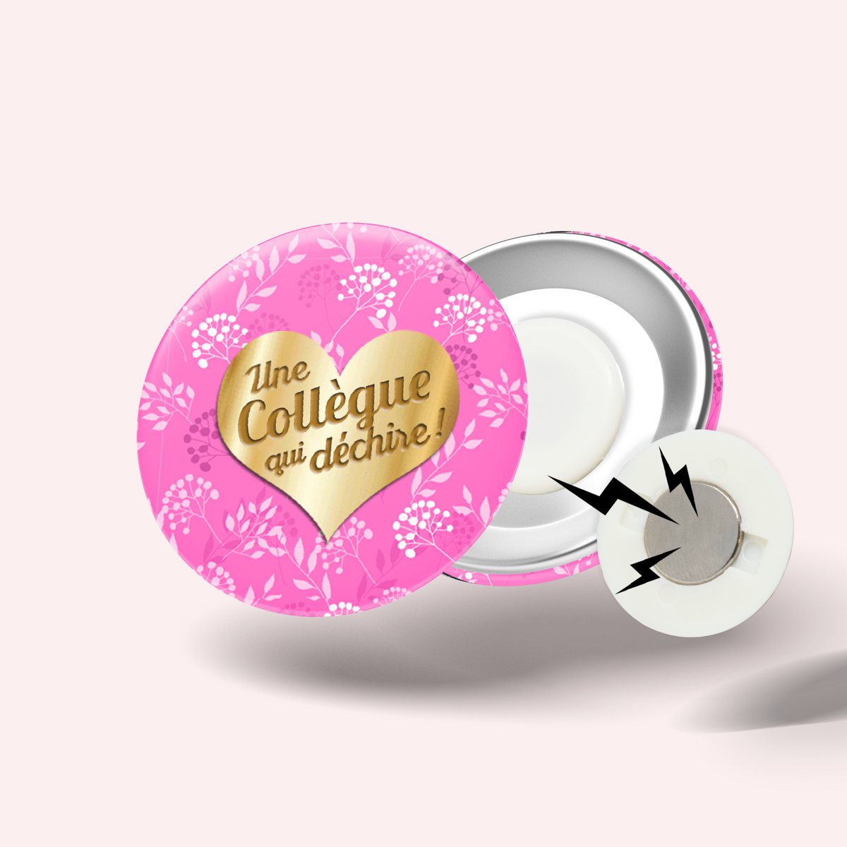 Badge Collègue qui déchire 002
