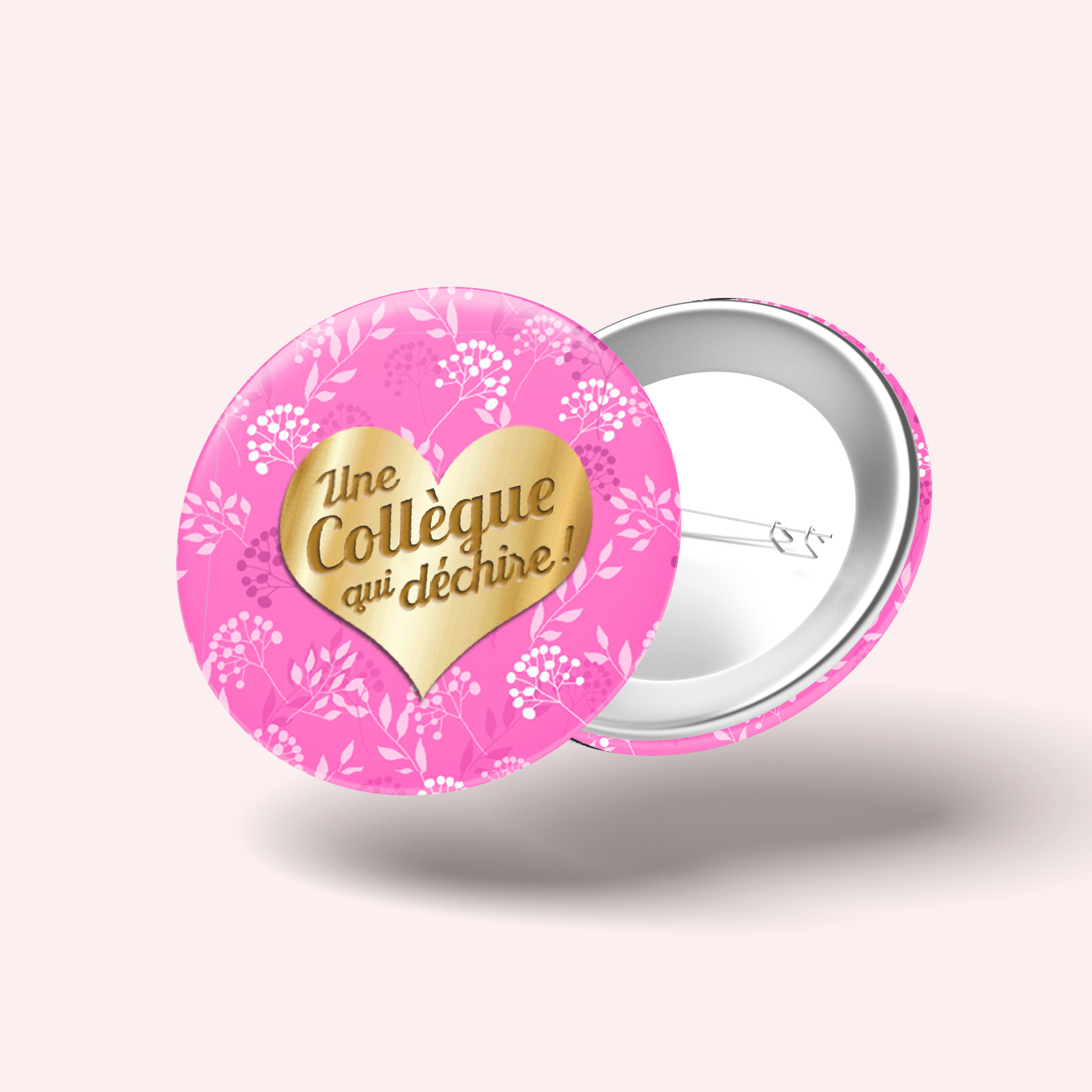 Badge Collègue qui déchire 002