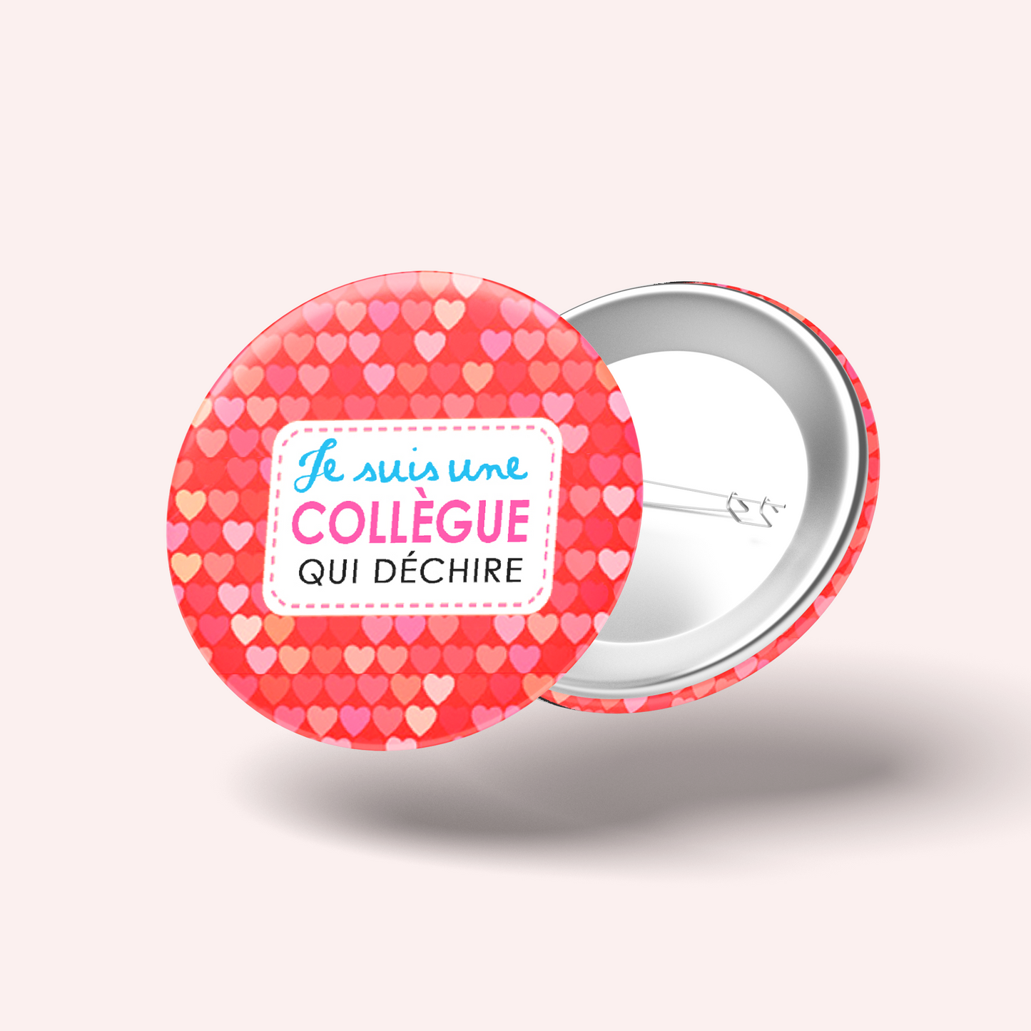 Badge Collègue qui déchire 003