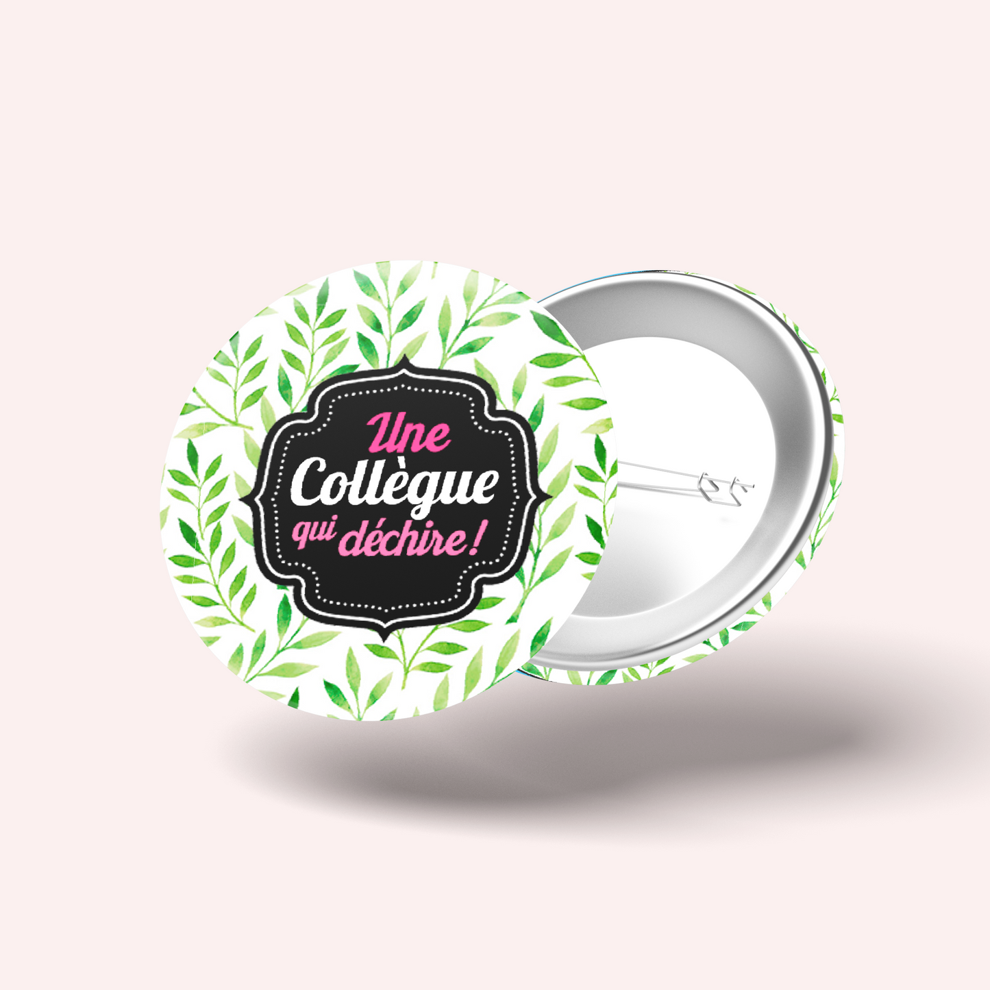 Badge Collègue qui déchire 004