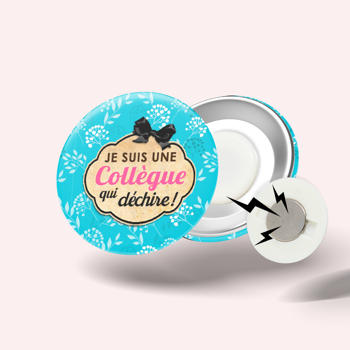 Badge Collègue qui déchire 005