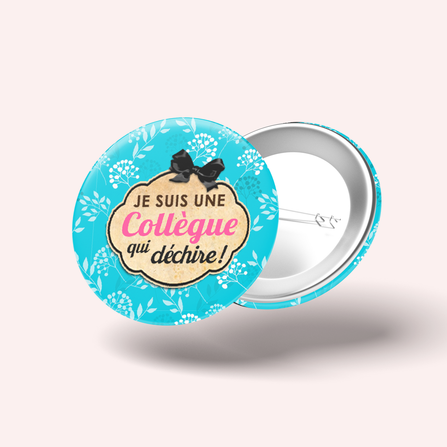 Badge Collègue qui déchire 005