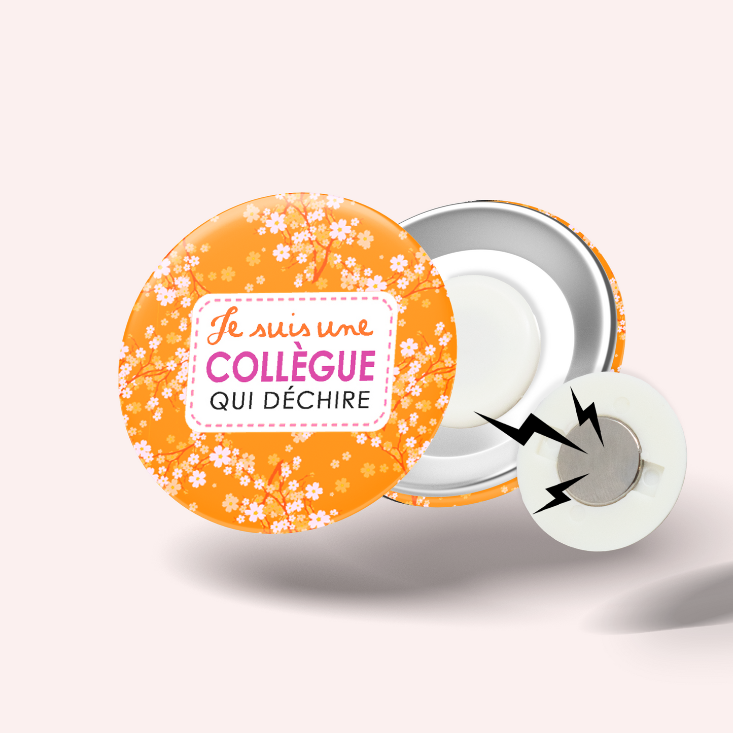 Badge Collègue qui déchire 009