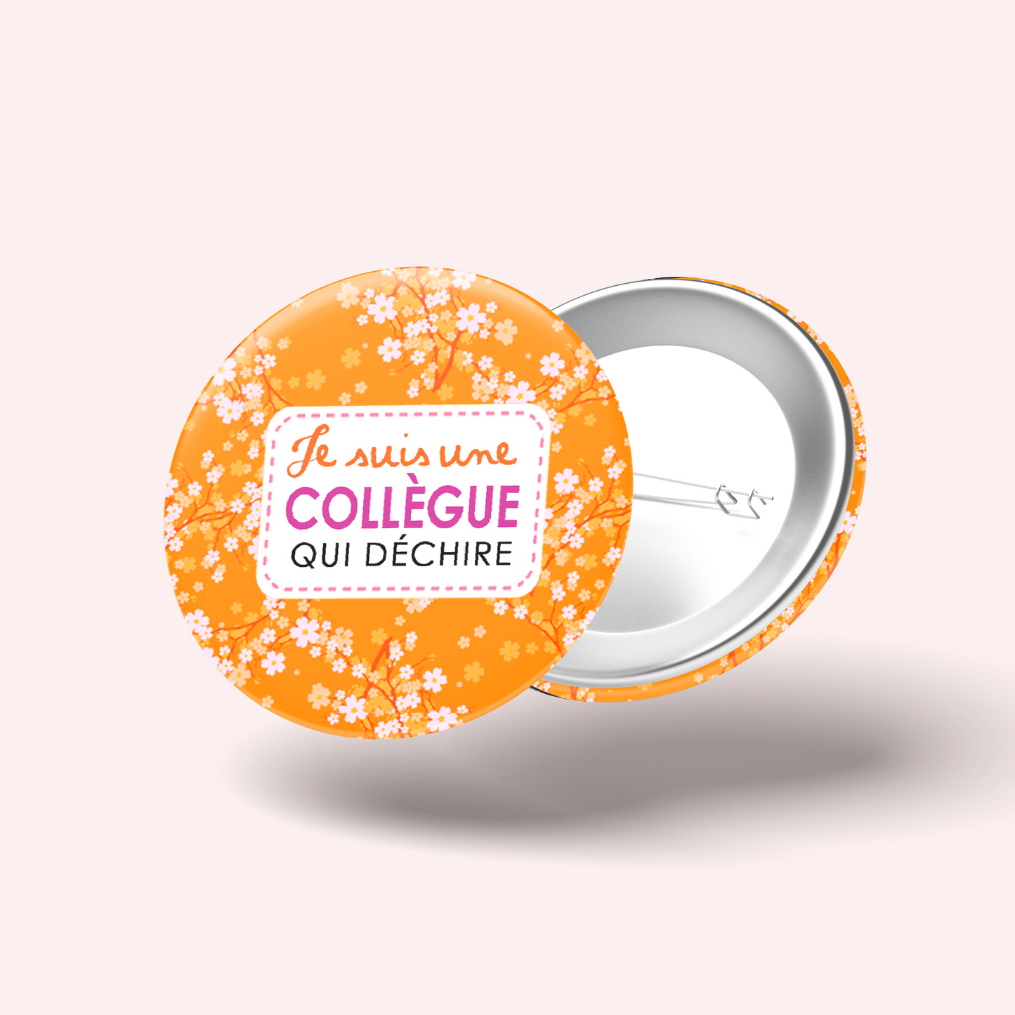 Badge Collègue qui déchire 009