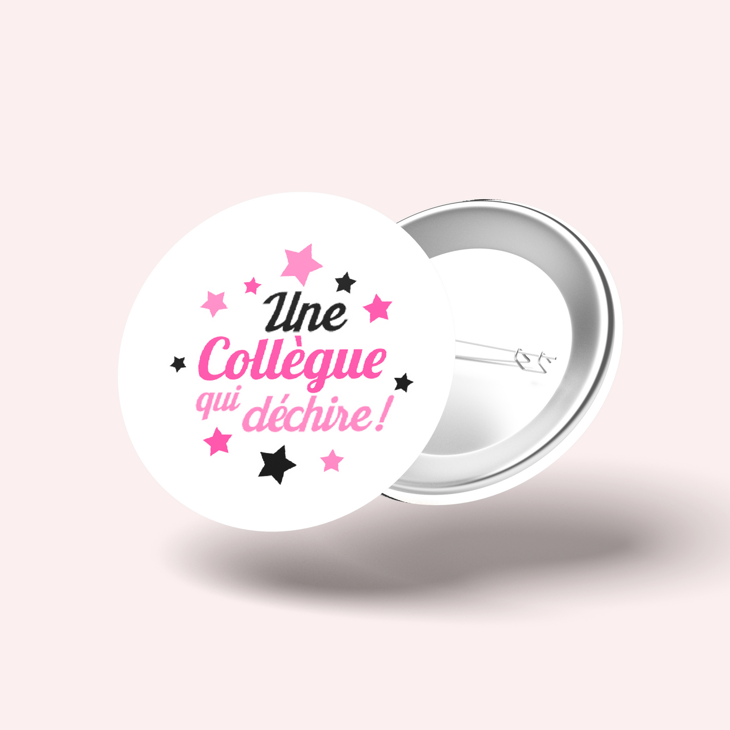 Badge Collègue qui déchire 010