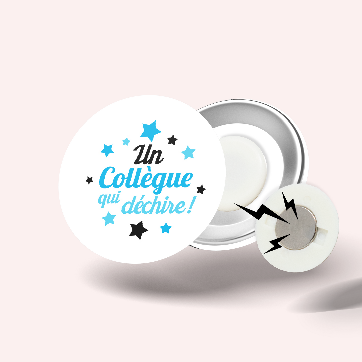 Badge Collègue qui déchire 013