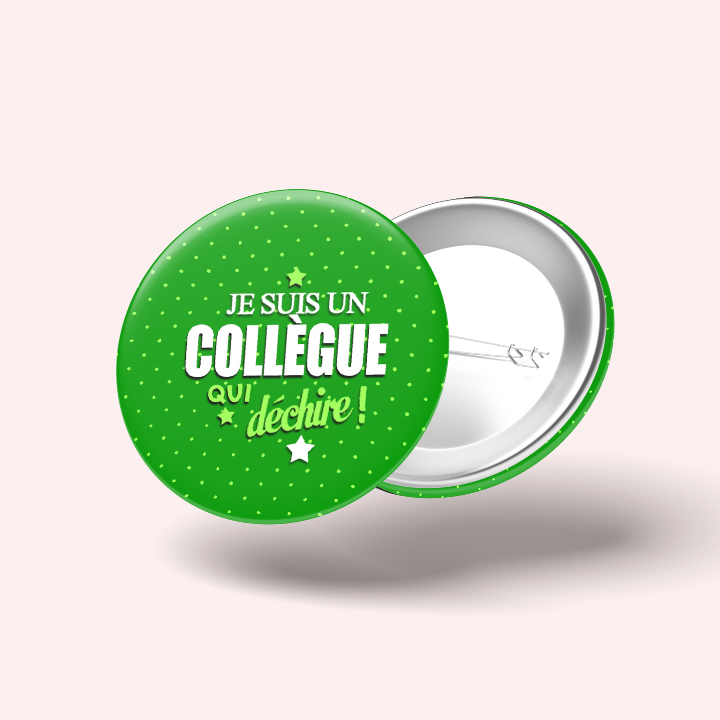 Badge Collègue qui déchire 015