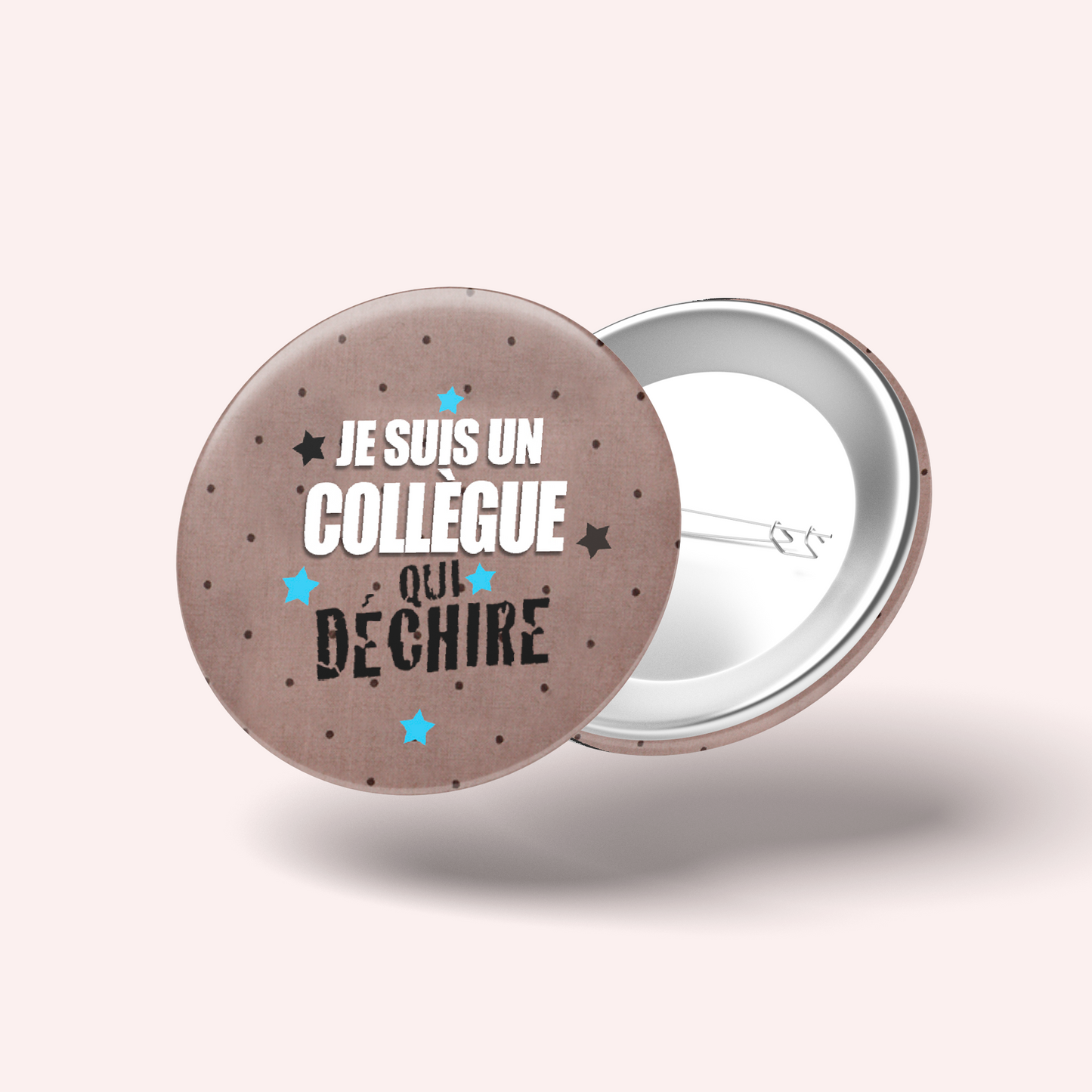 Badge Collègue qui déchire 016