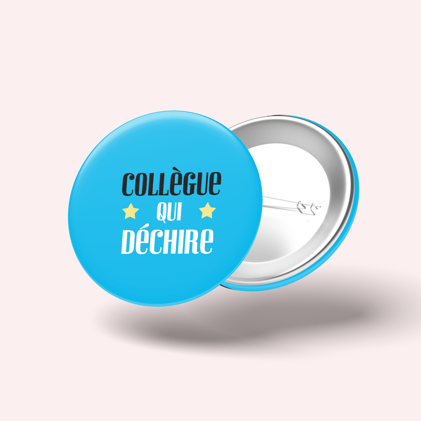 Badge Collègue qui déchire 017