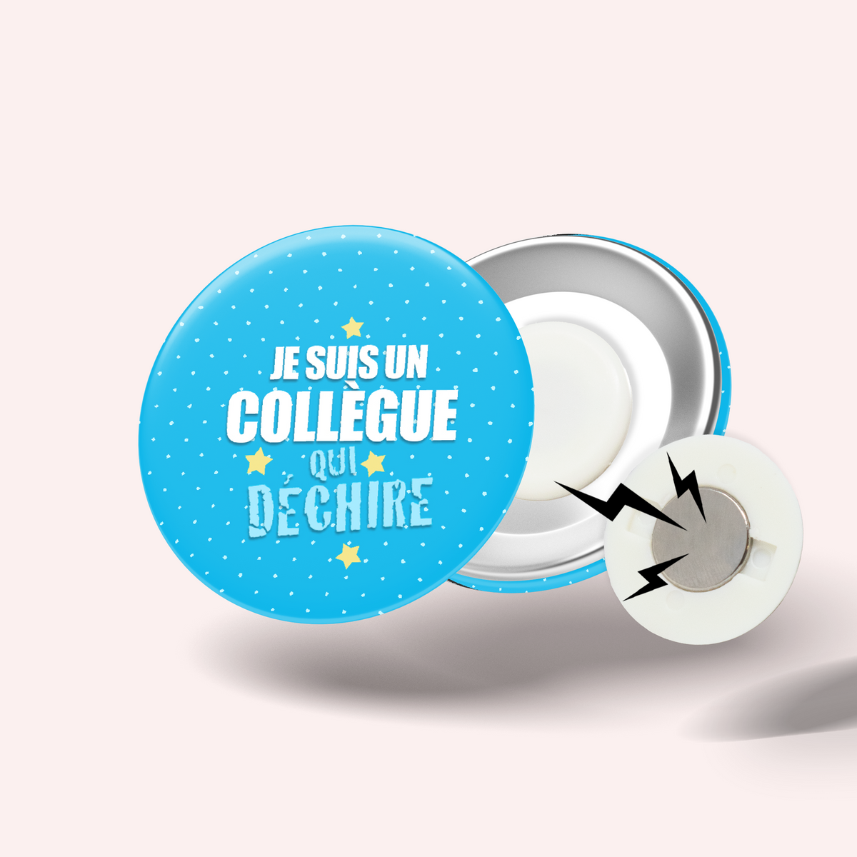 Badge Collègue qui déchire 019