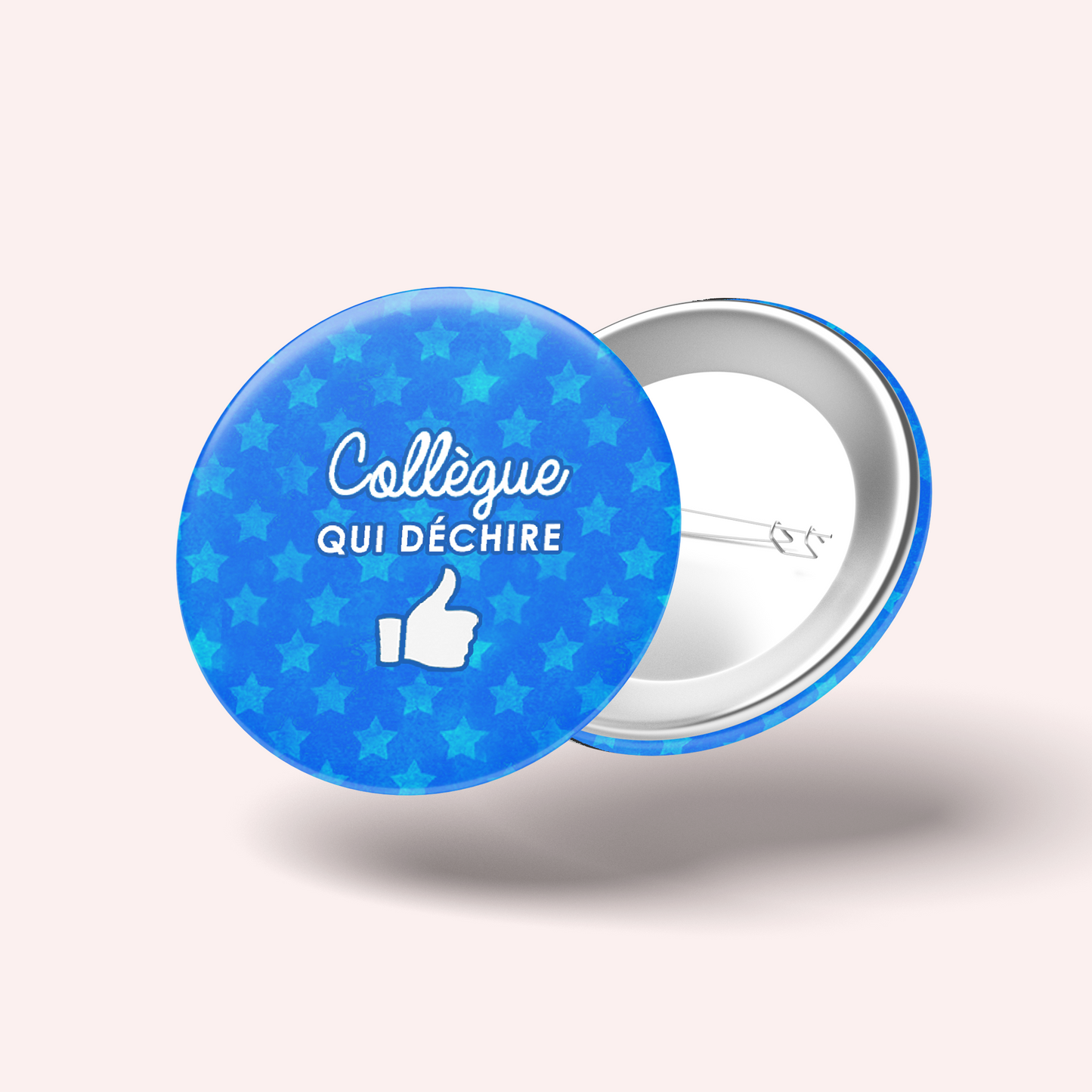 Badge Collègue qui déchire 022