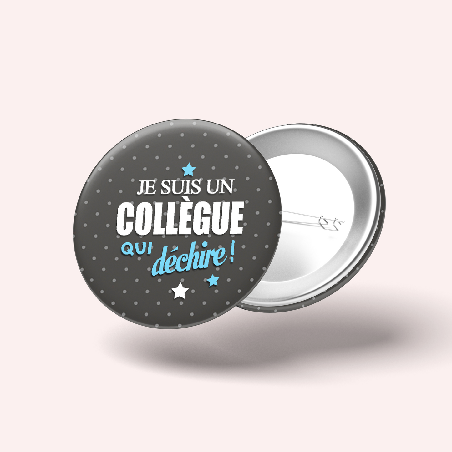 Badge Collègue qui déchire 024