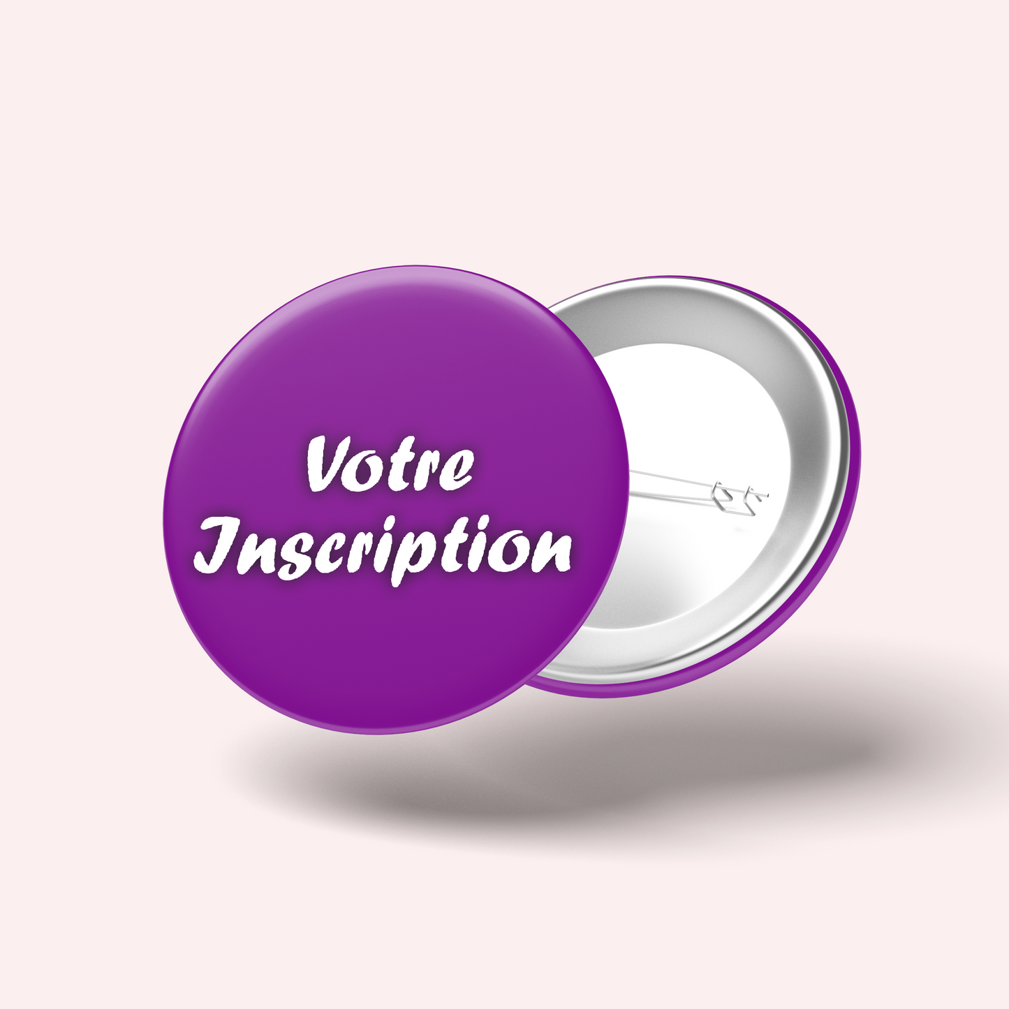 Badge Couleur Violet