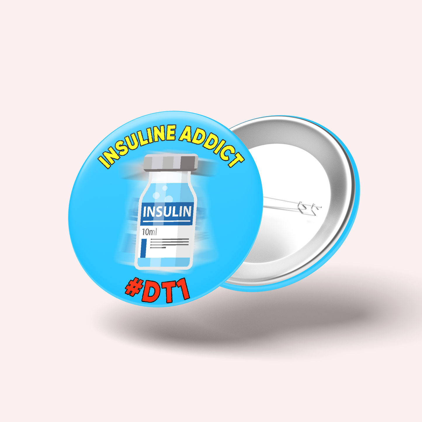 Badge Diabète Insuline Addict