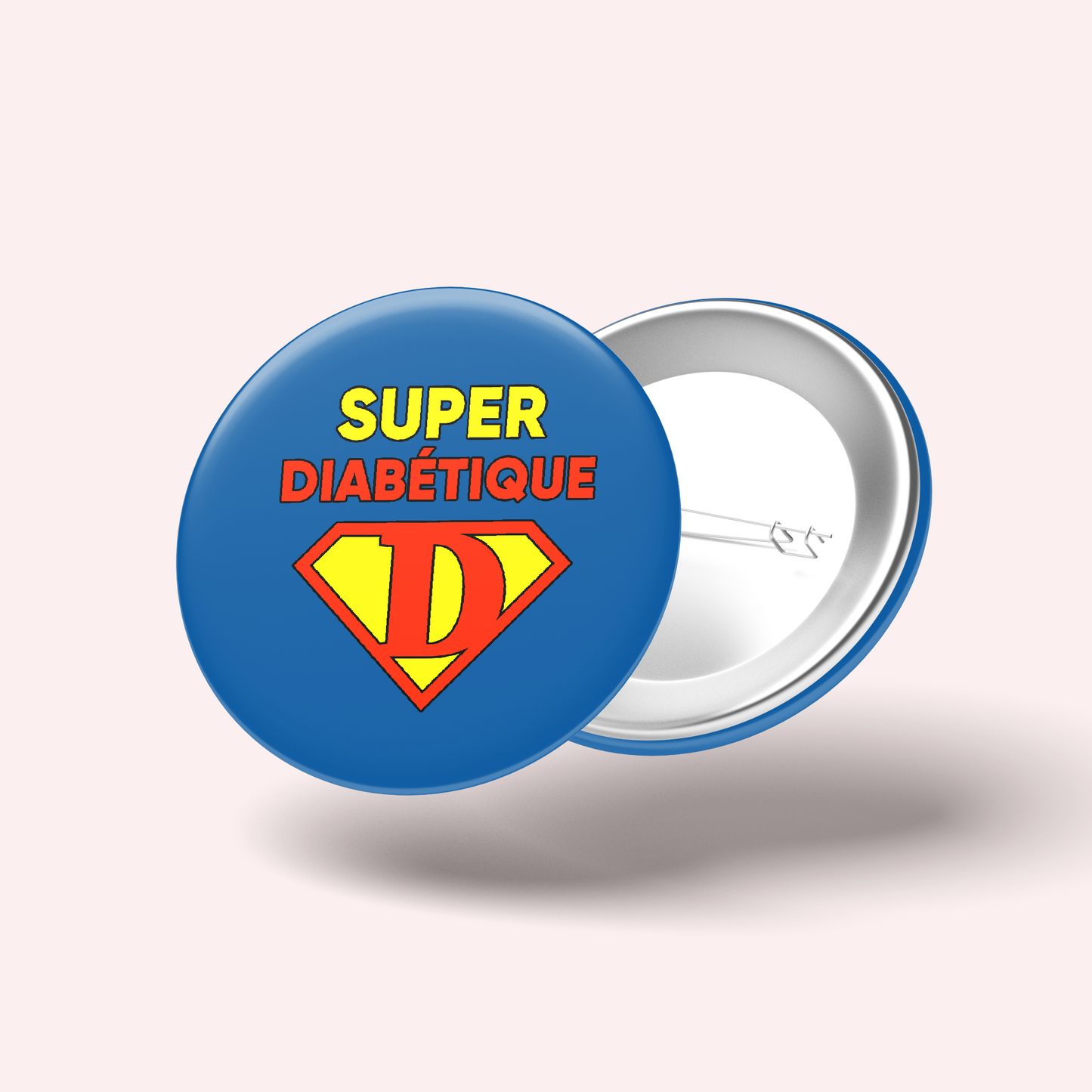 Badge Diabète Super Diabétique