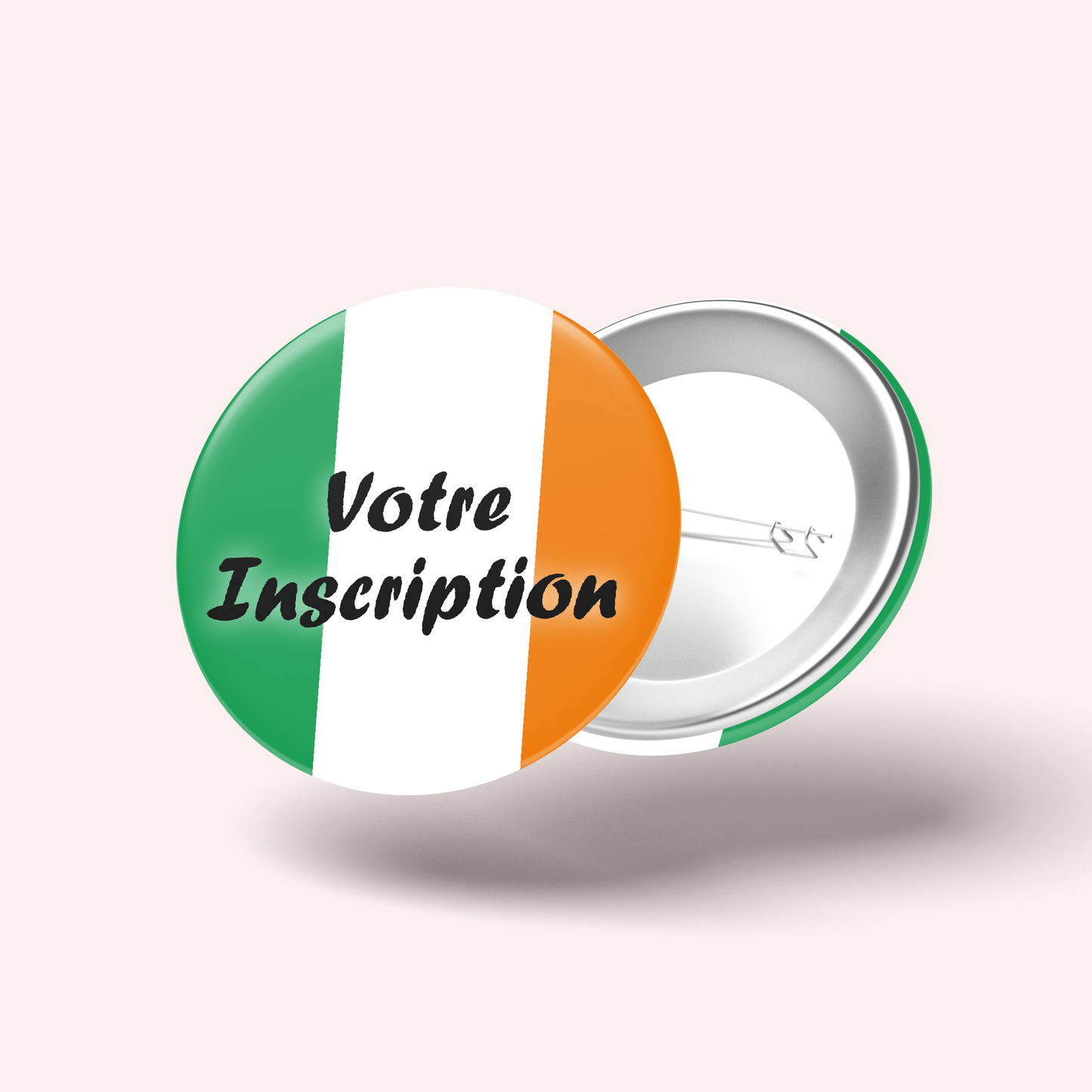 Badge Drapeau Irlande