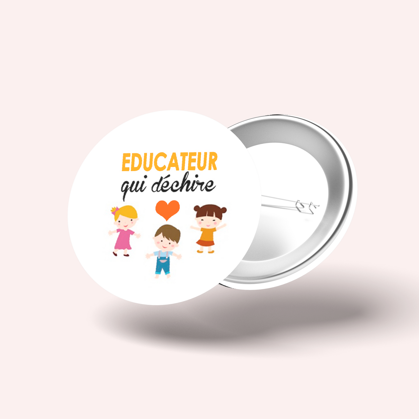 Badge Éducateur qui déchire 006