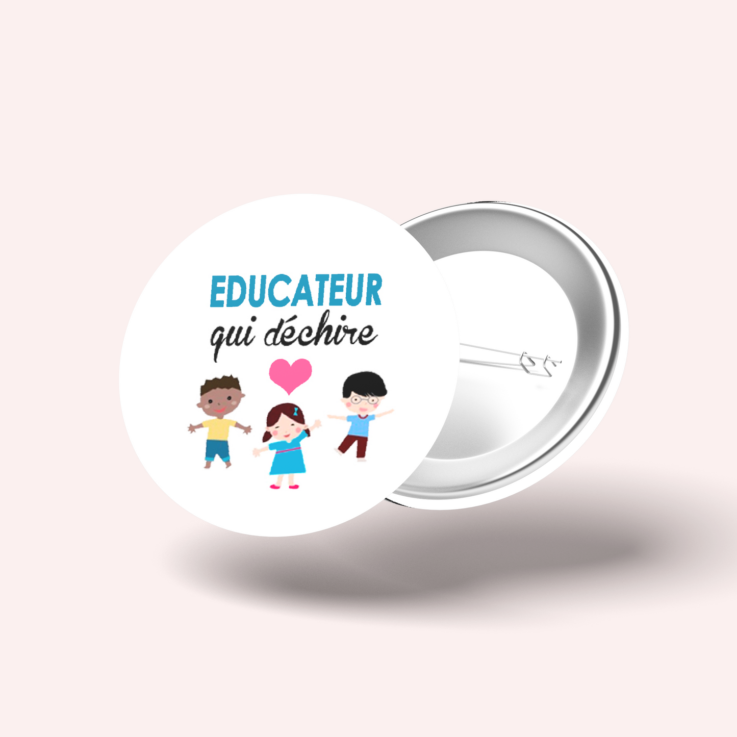 Badge Éducateur qui déchire 011