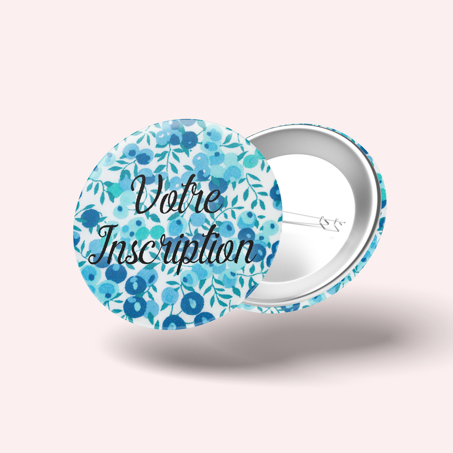 Badge Liberty Wiltshire Bleu