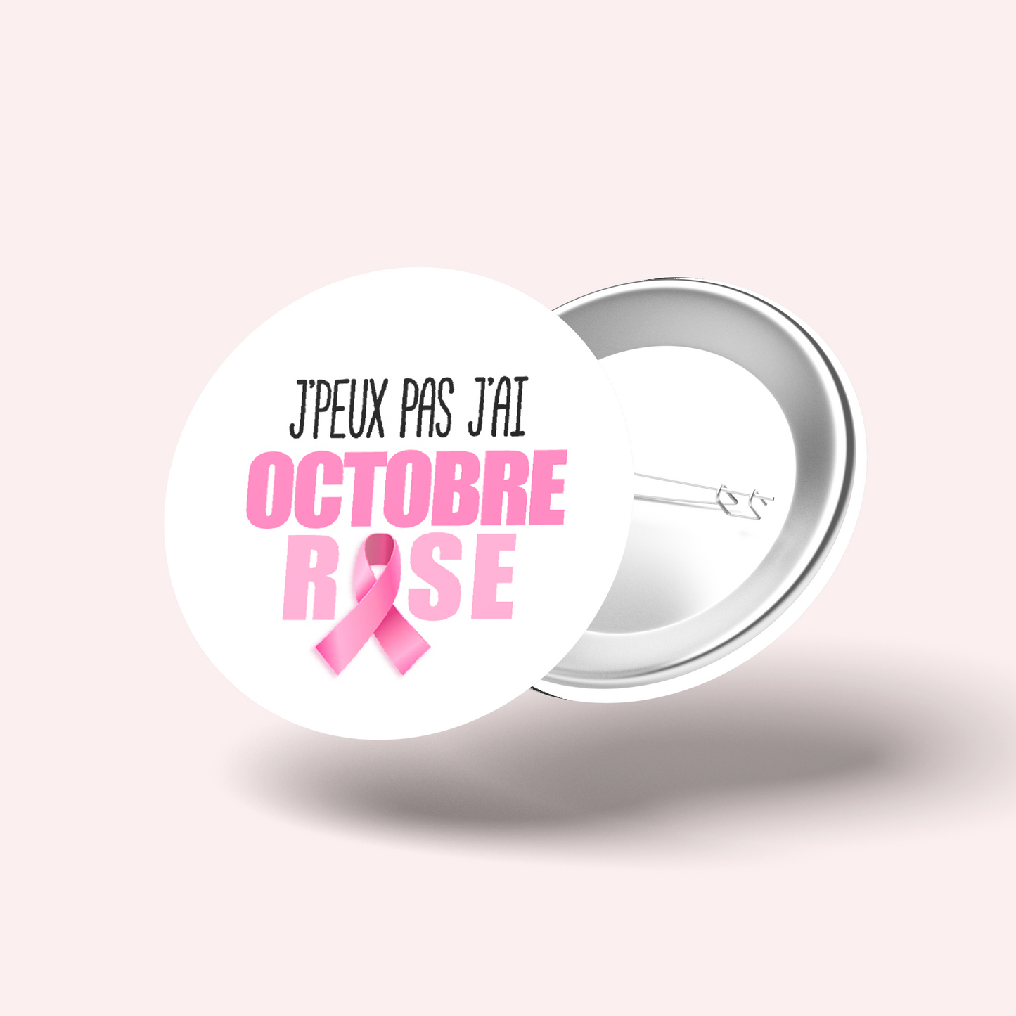 Badge Octobre rose 003
