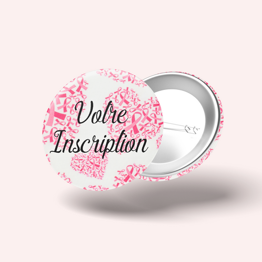 Badge Rubans coeurs