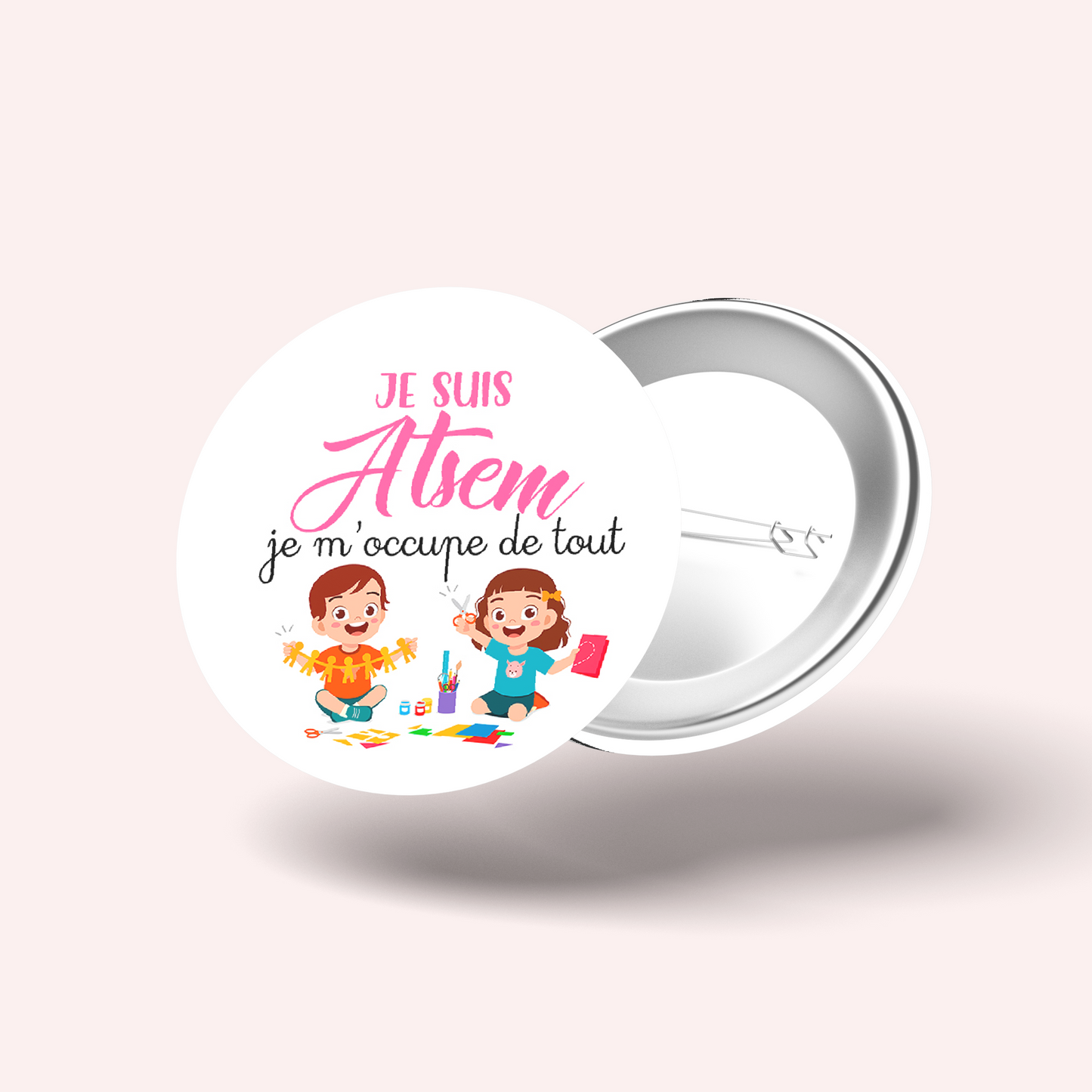 Badge Super ATSEM 004