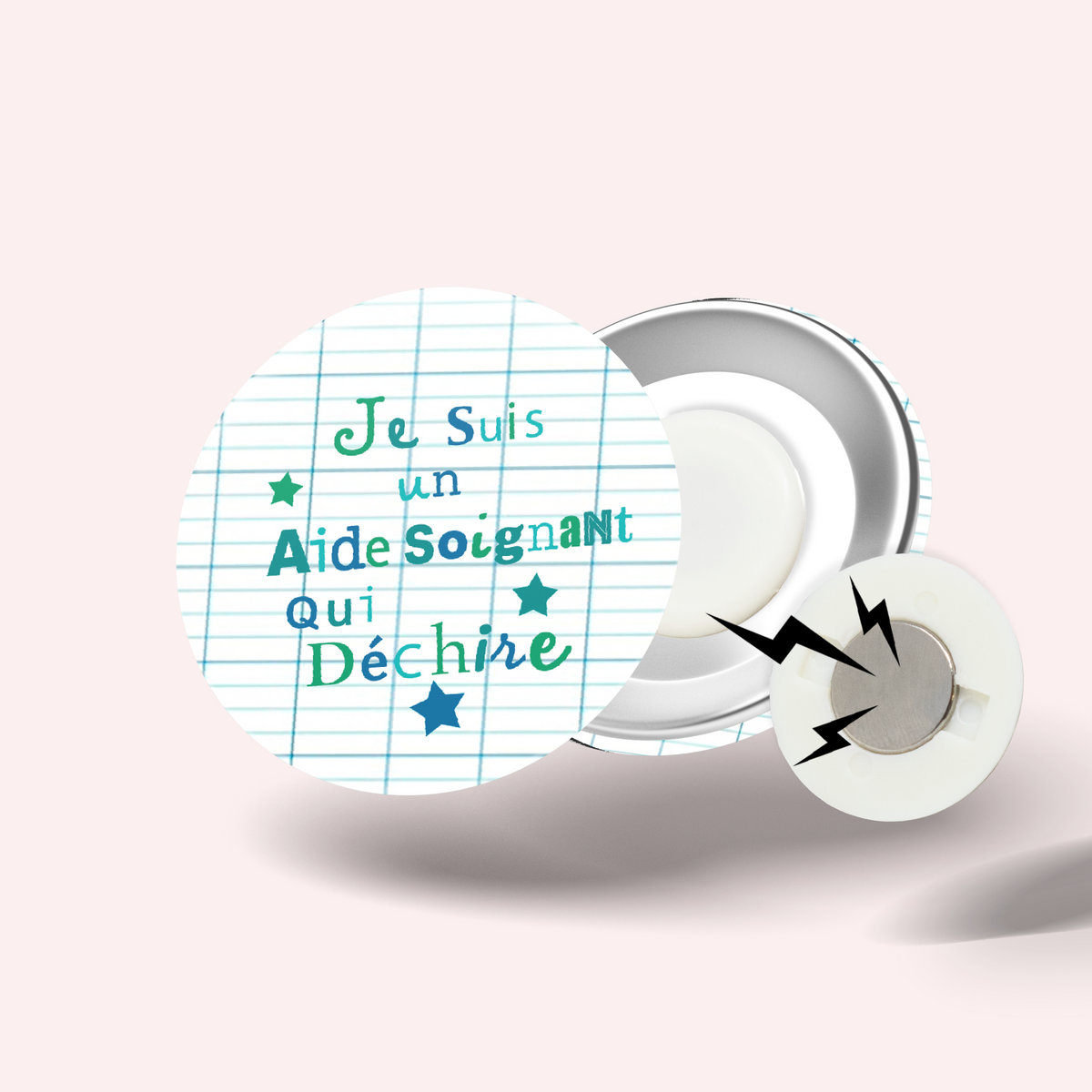 Badge Super aide-soignant 002