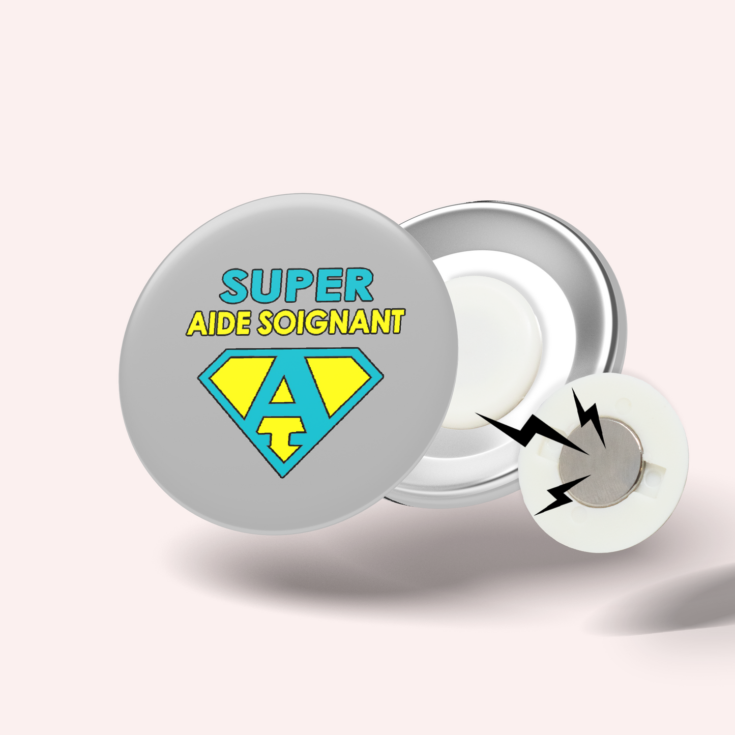 Badge Super aide-soignant 007
