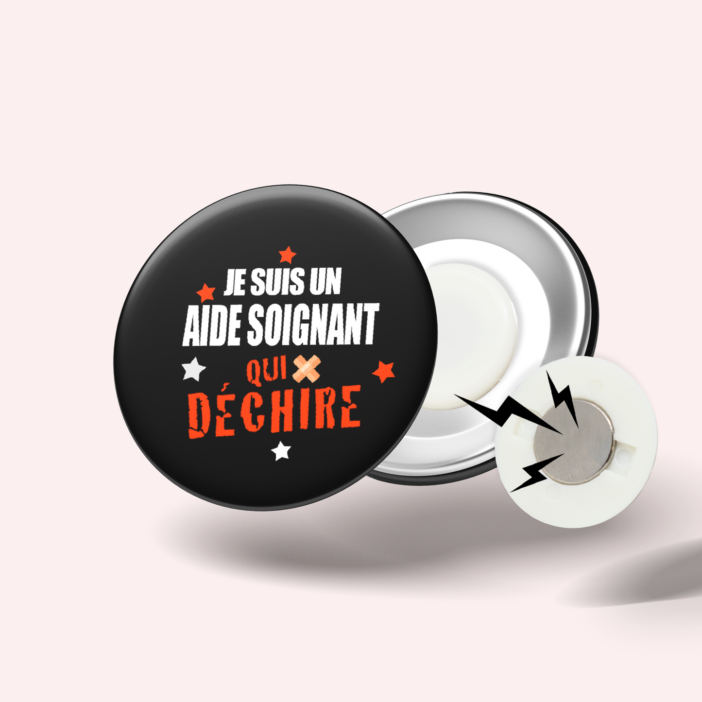 Badge Super aide-soignant 009
