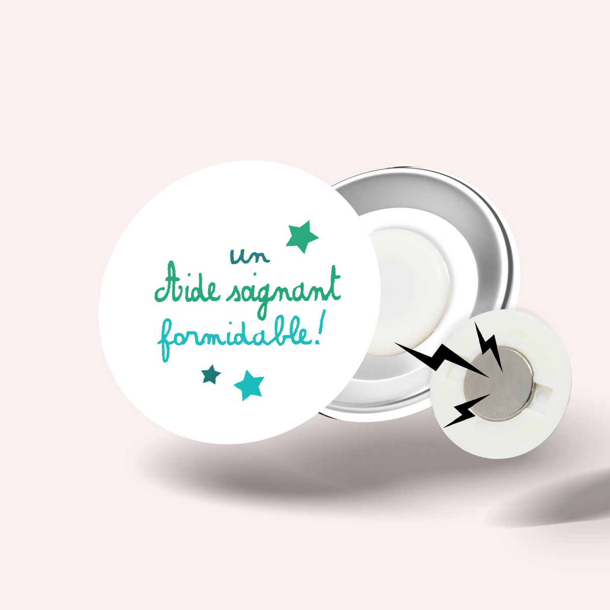 Badge Super aide-soignant 010