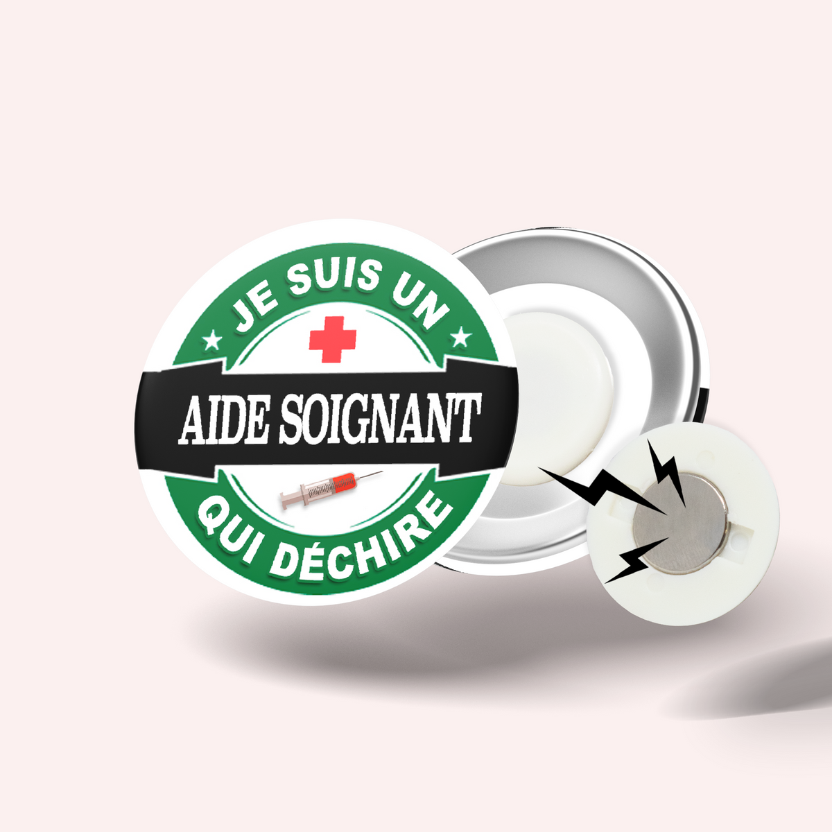 Badge Super aide-soignant 012