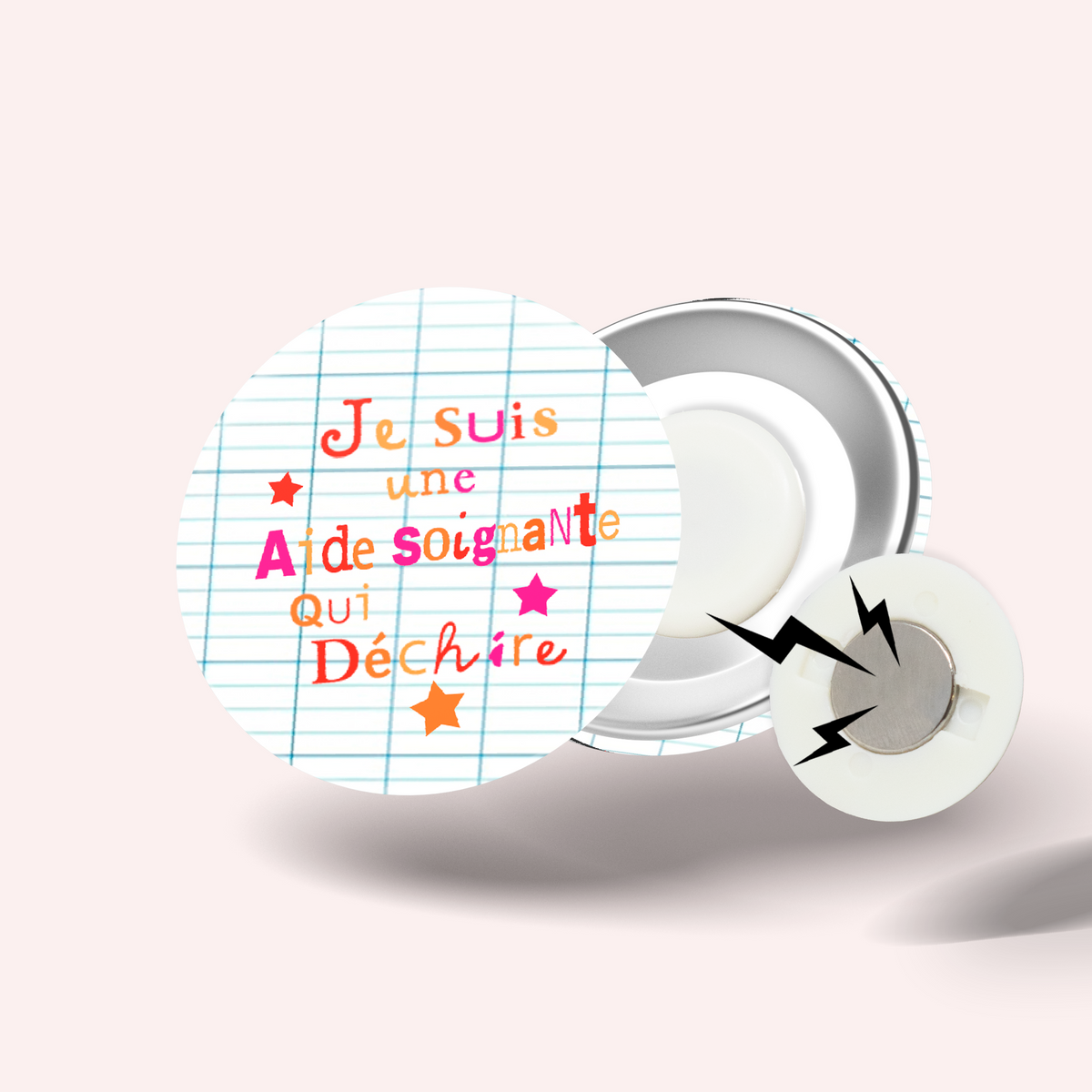Badge Super aide-soignante 002