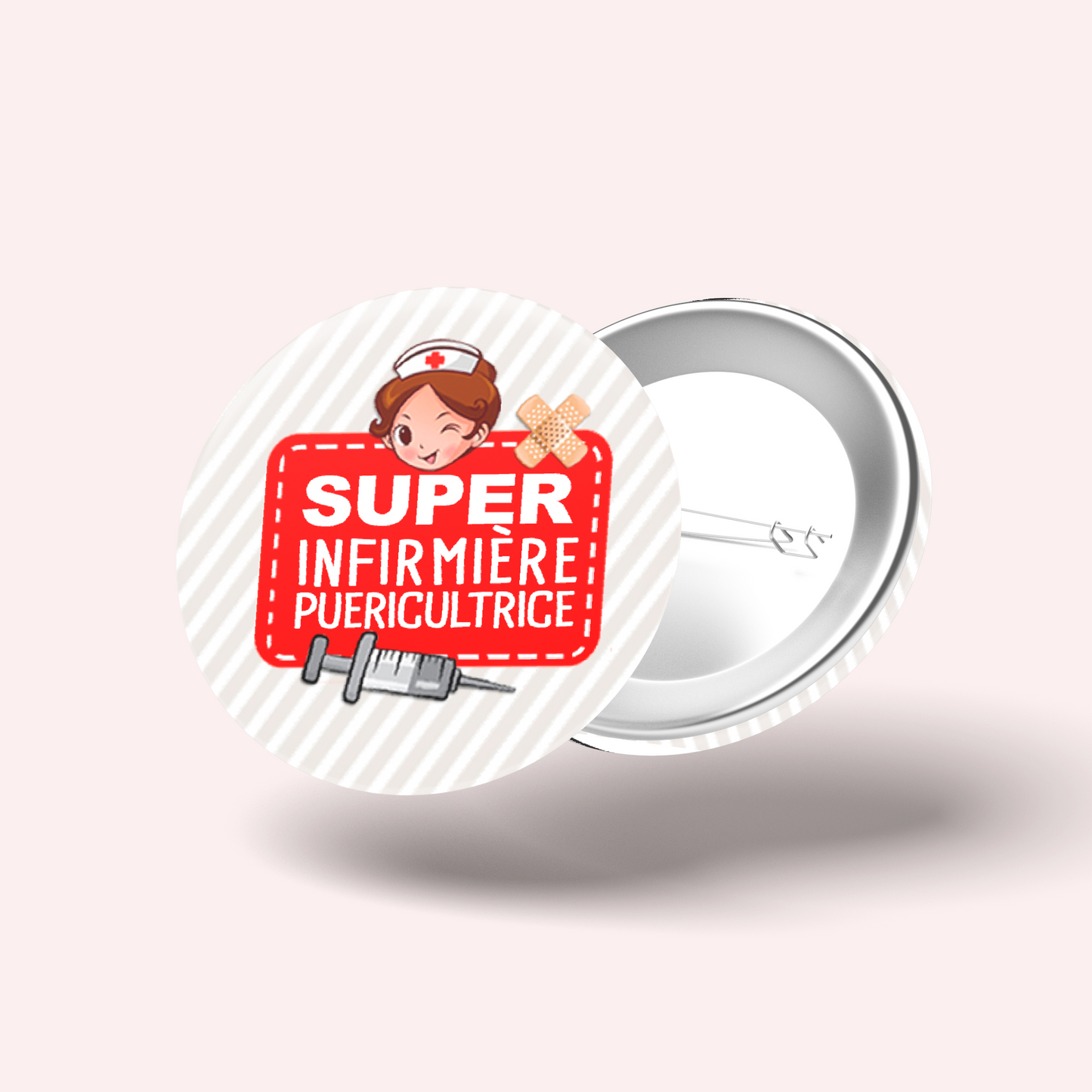 Badge Super infirmière puéricultrice 005