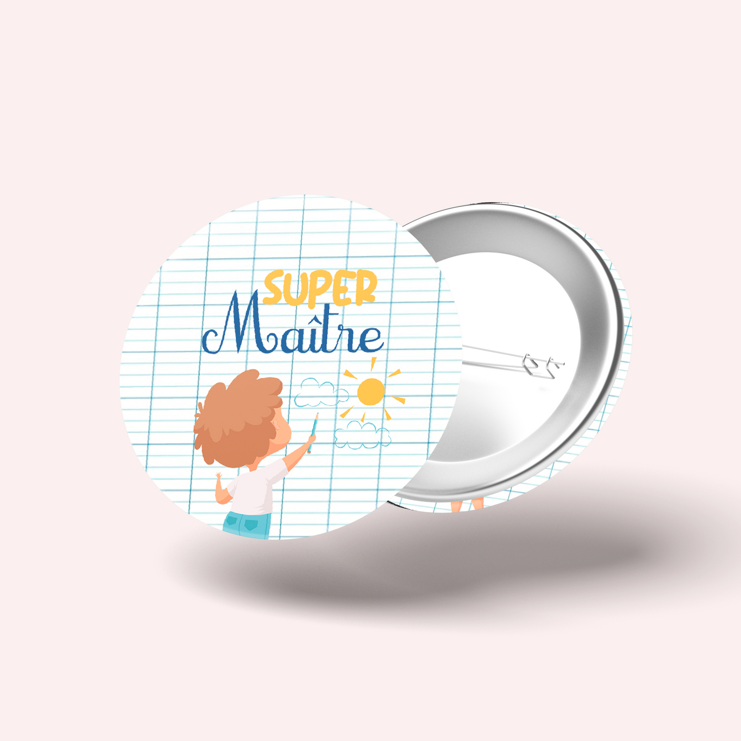 Badge Super maître 008