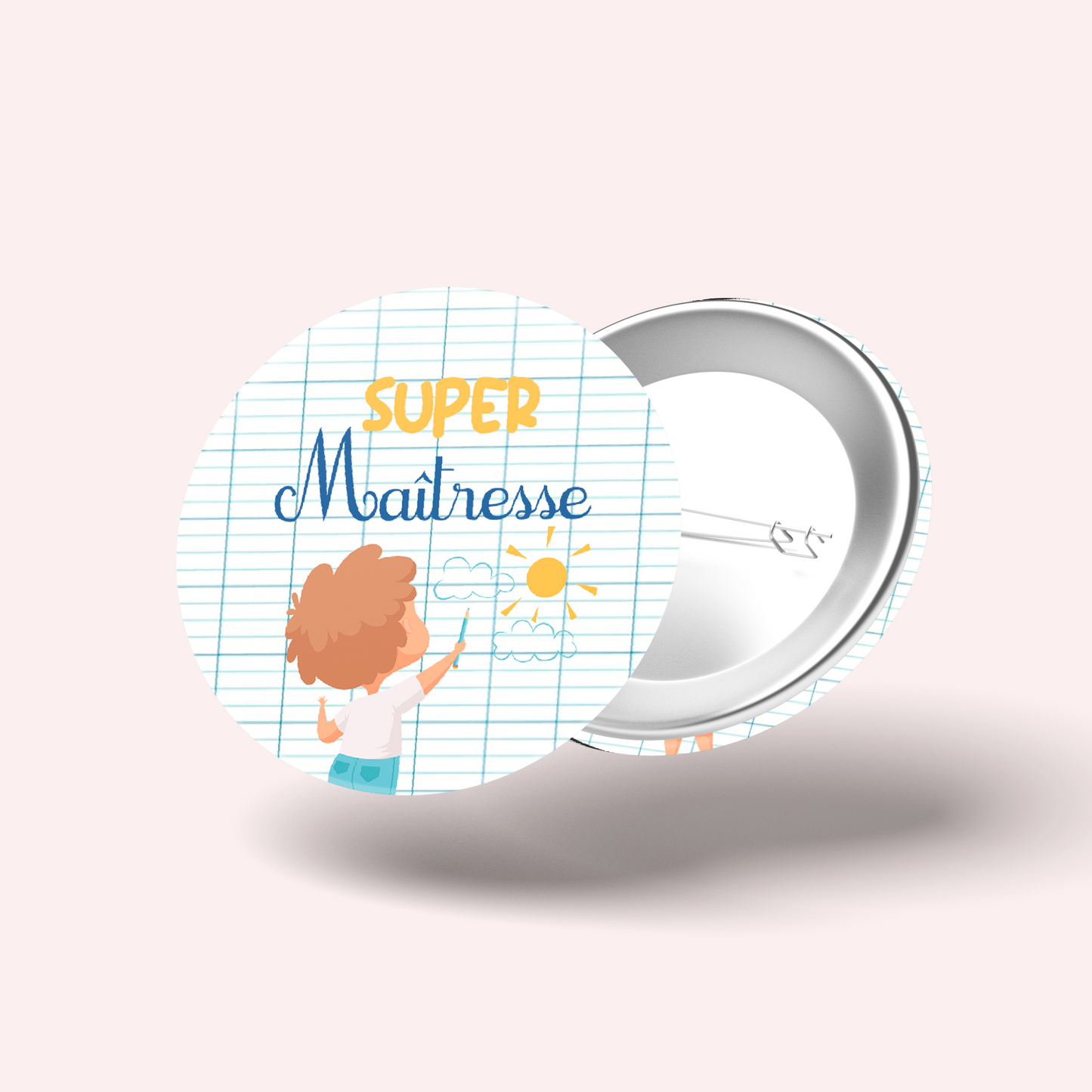 Badge Super maîtresse 008