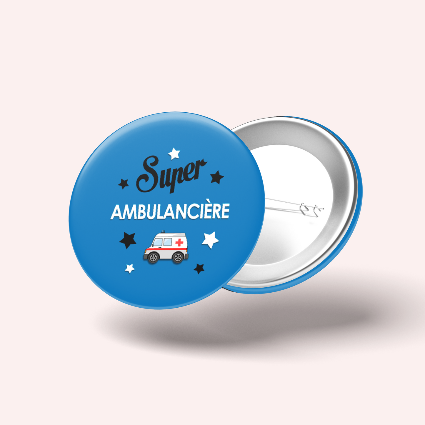 Badge Super métier 003 Ambulancière