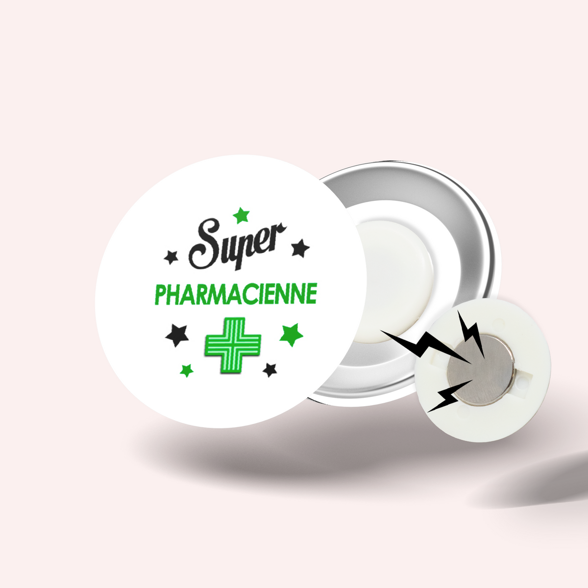 Badge Super métier 005 Pharmacienne