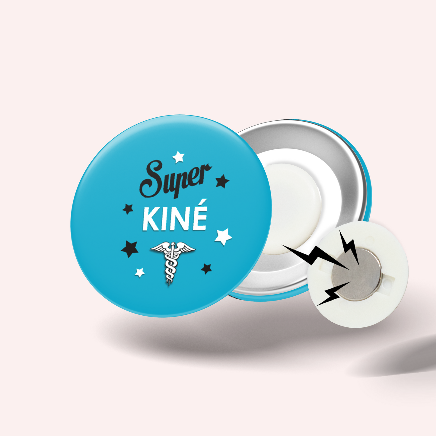 Badge Super métier 013 Kiné
