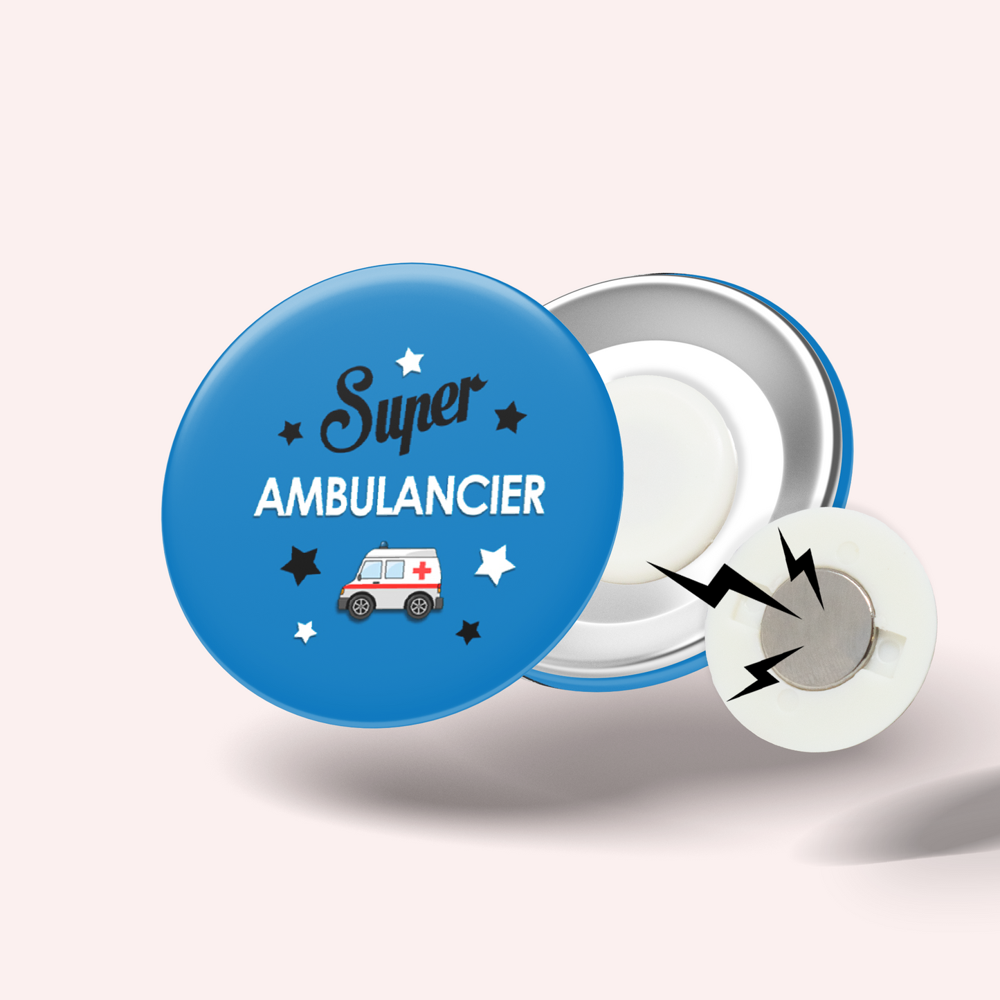 Badge Super métier 015 Ambulancier