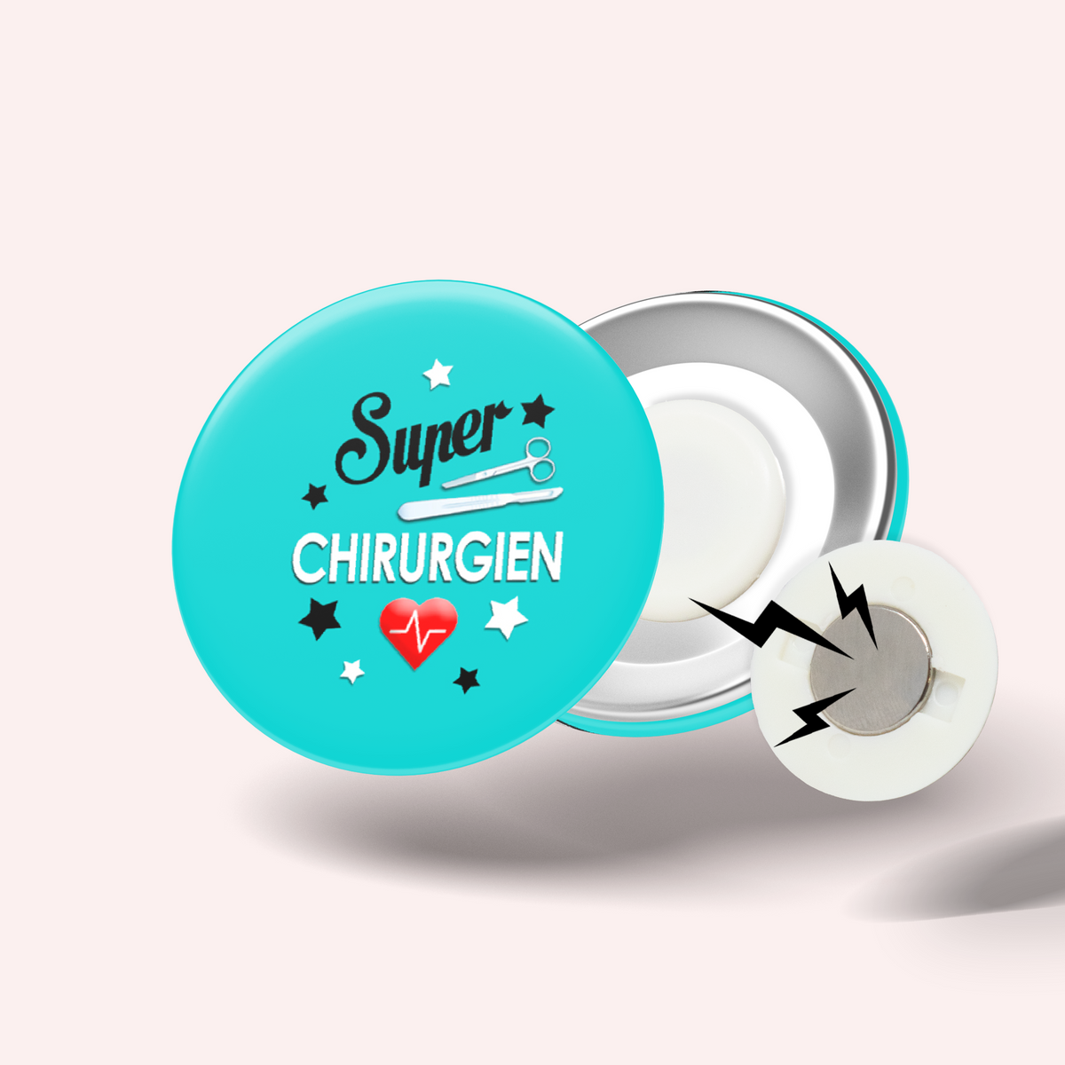 Badge Super métier 018 Chirurgien