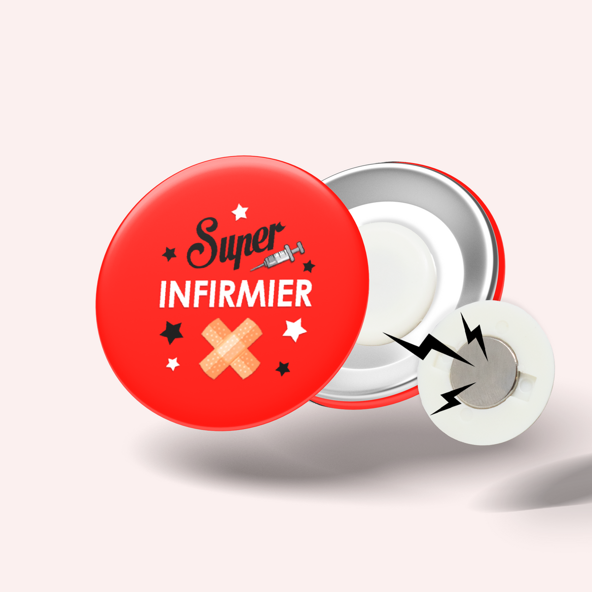 Badge Super métier 024 Infirmier