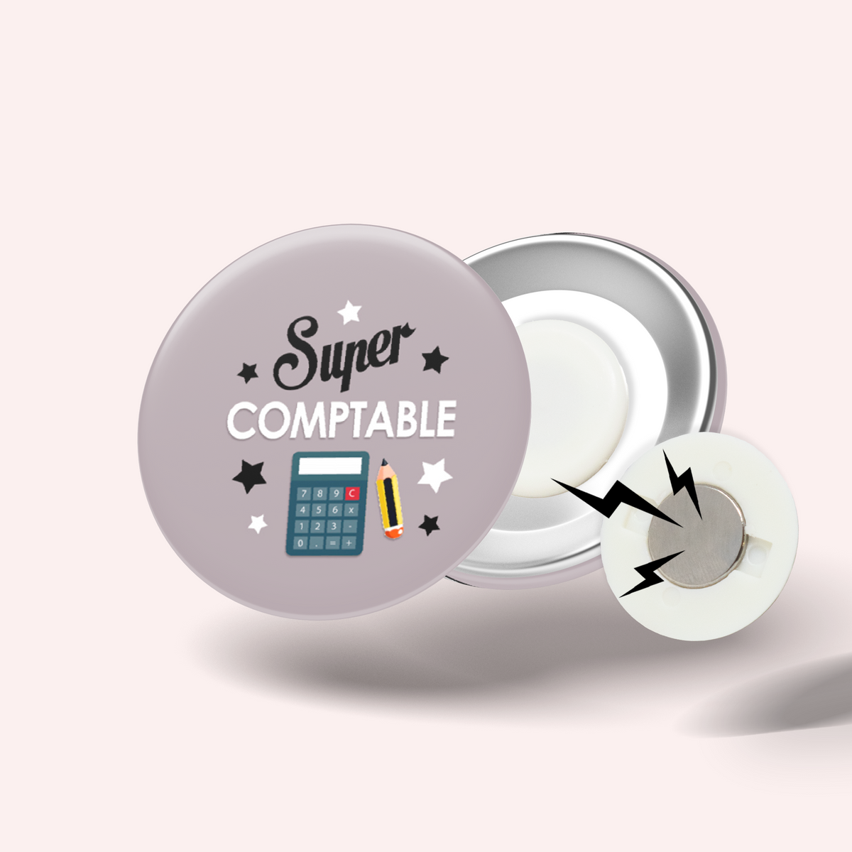 Badge Super métier 029 Comptable