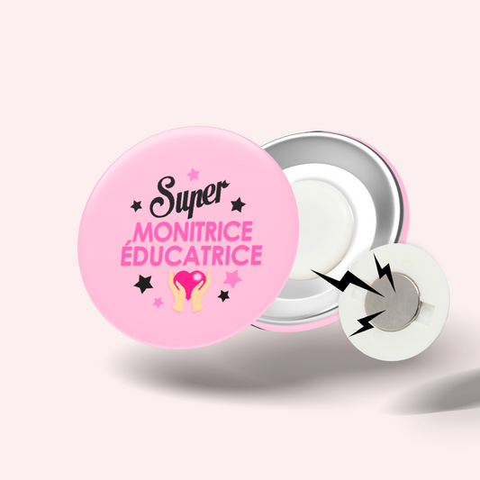 Badge Super métier 031 Monitrice éducatrice