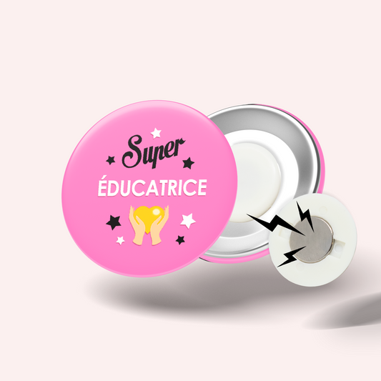 Badge Super métier 034 Éducatrice