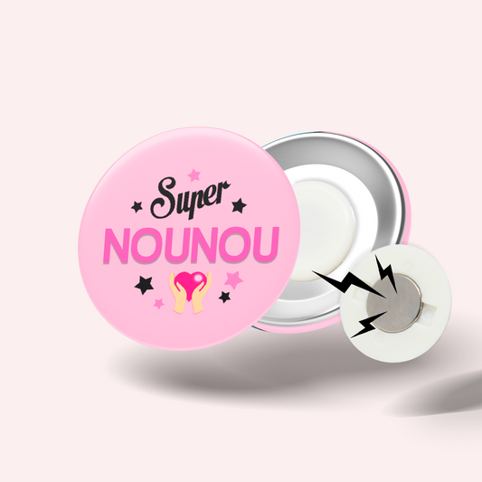 Badge Super métier 037 Nounou