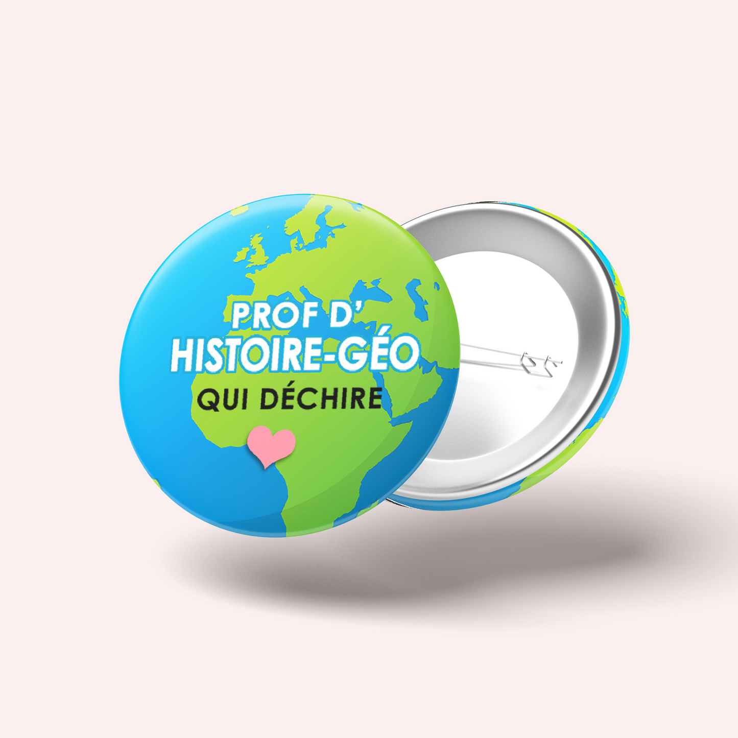 Badge Super prof 004 Histoire-Géo